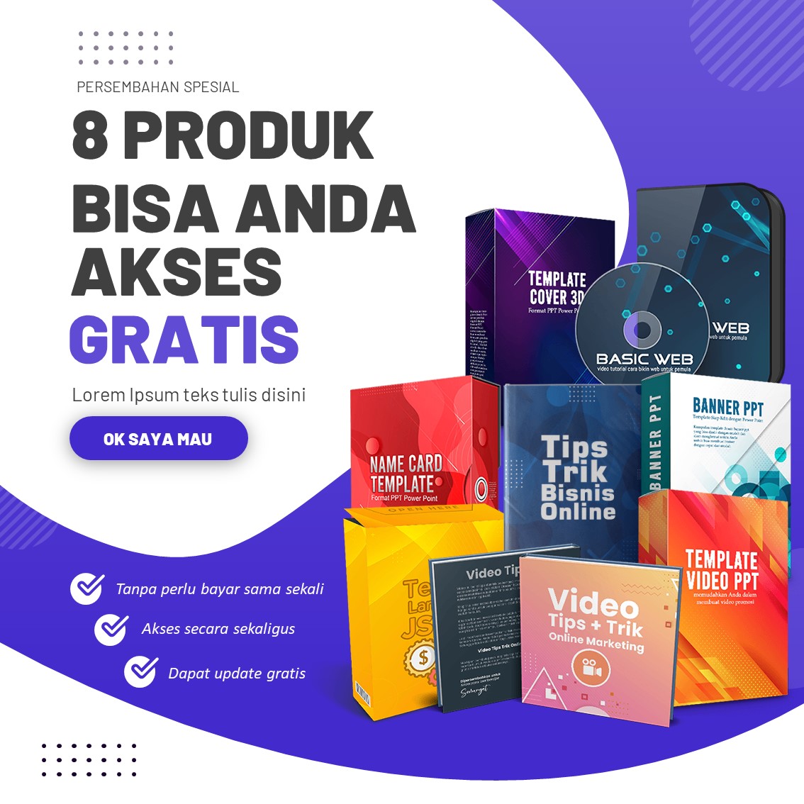Koleksi Produk Digital Viral